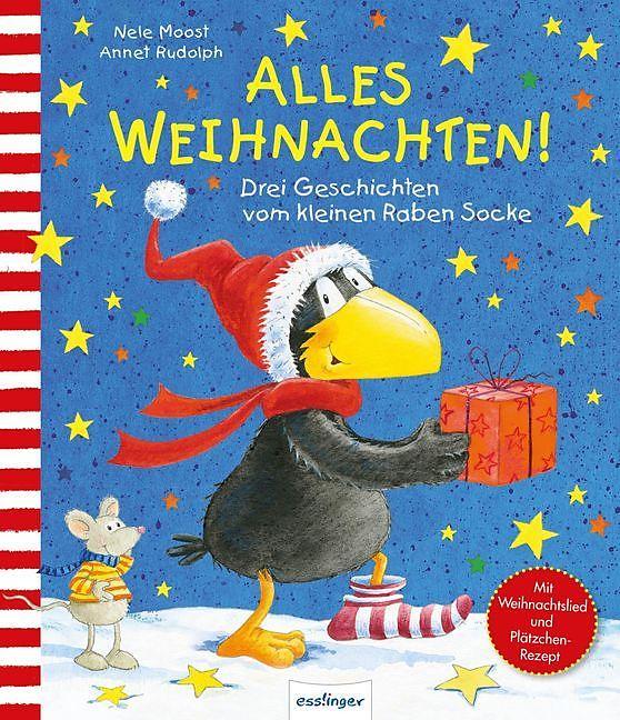 Image du produit Le Petit Corbeau Chaussette : Tout à Noël! (Allemand, Nele Moost)