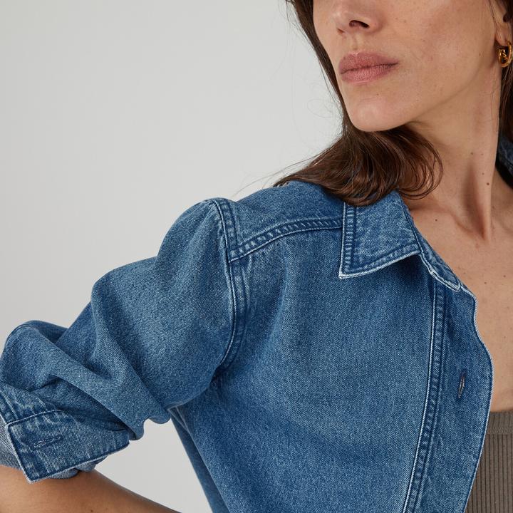 Produktbild La Redoute Collections Jeansjacke mit Knöpfen Signature (38, XS)