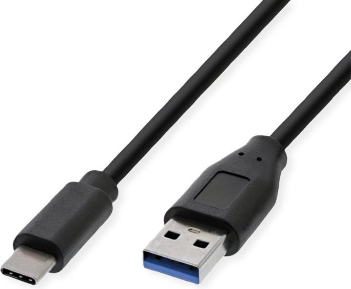Actual product image Roline USB 3.2 Gen 1 cable, A-C, ST/ST (1 m, USB 3.2 Gen 1, 15 W)