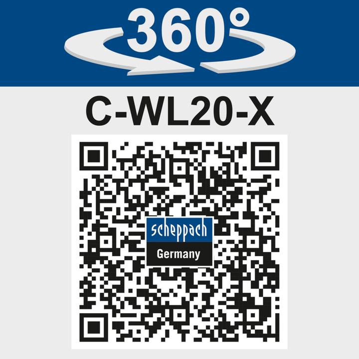Produktbild Scheppach Akku-Arbeitsleuchte C-WL20-X (DIY) (300 lm)
