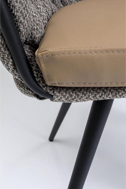 Actual product image Kare Design Armlehnstuhl Knot Tweed