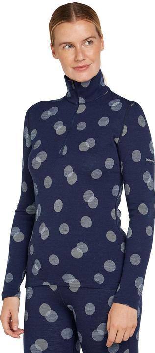Produktbild Icebreaker Women's 260 Vertex L/S Half Zip Falling Flakes (XS)