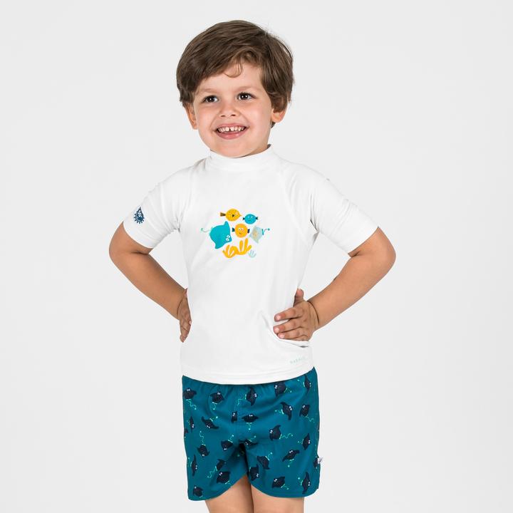 Produktbild Nabaiji Schwimmshorts Baby/Kleinkinder - Manta dunkelblau (76, 78)