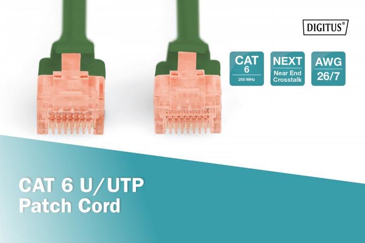 Image du produit Digitus Câble réseau (U/UTP, CAT6, 5 m)