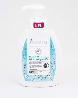 Actual product image Lavera (DE), Sensitive, Liquid soap with aloe and camomile, 250 ml (product from Germany) (Liquid soap, 250 ml)