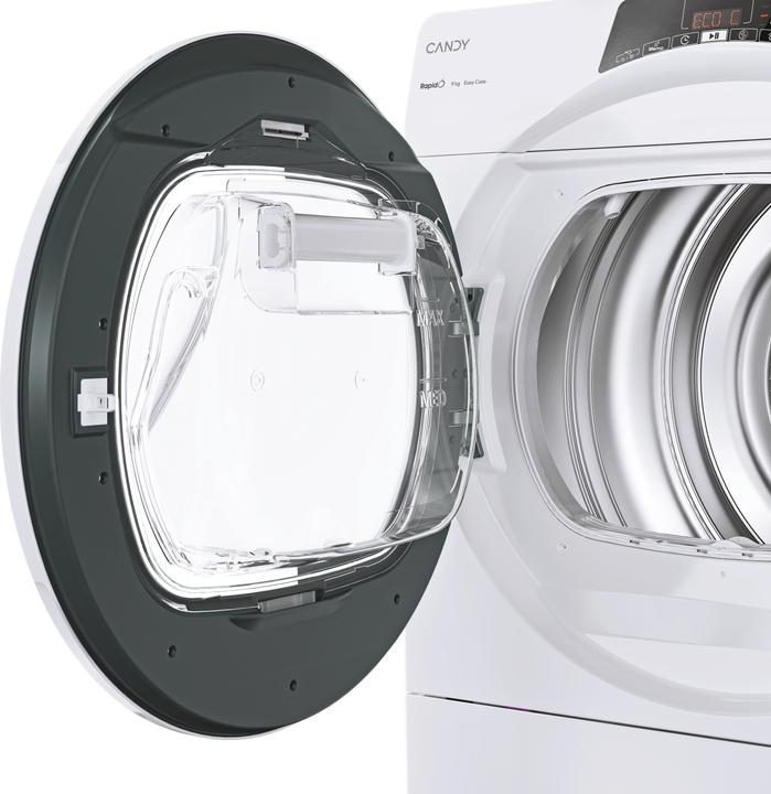 Actual product image Candy Suszarka z pompą ciepła ROE H9A2TE-S (9 kg, Left, EU plug)