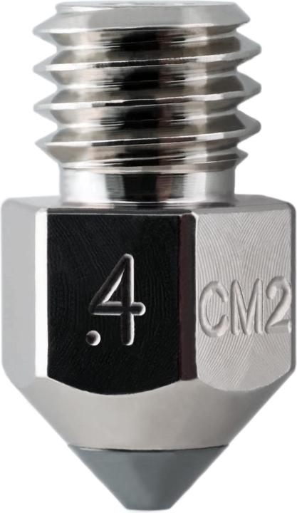 Actual product image MicroSwiss 0.4mm MK8 CM2 nozzle (Blast pipe, Accessories)