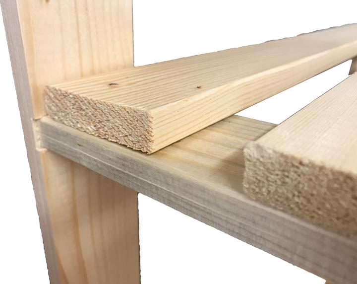 Image du produit DIY-Wood Etagère d'angle Haute (40 x 80 x 170 cm)