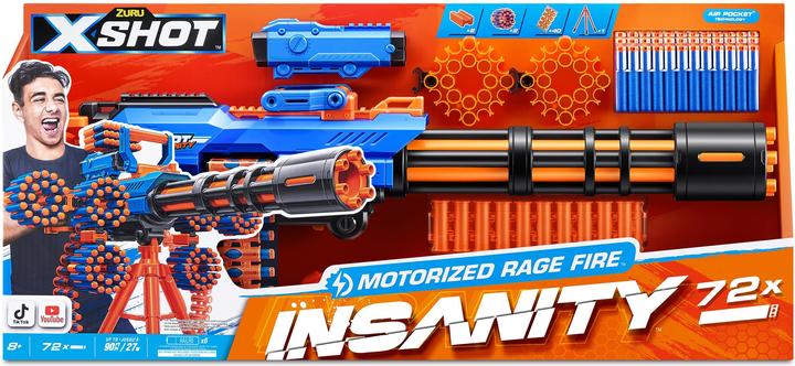 Produktbild Xshot - Insanity Blaster Rage Fire motorisiert