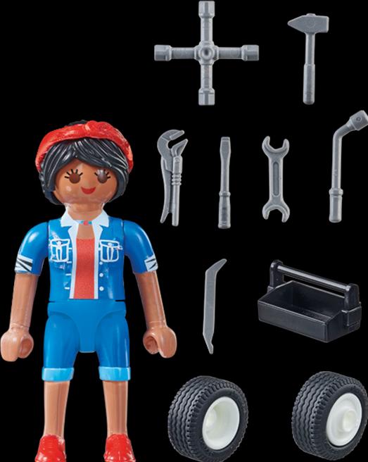 Image du produit Playmobil 71164 Mécanicien (71164, Playmobil Special Plus)