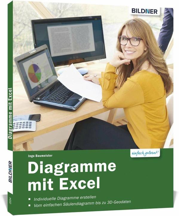 Produktbild Diagramme mit Excel 2016 (Deutsch, Inge Baumeister, 2018)