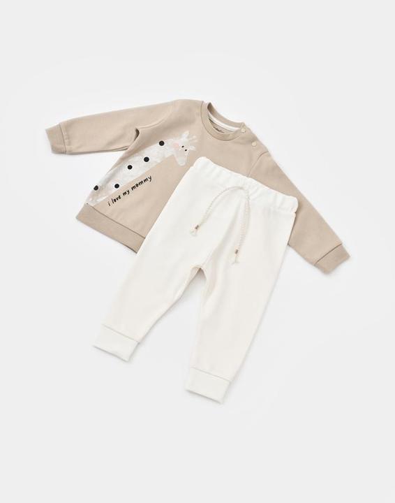 Immagine prodotto BabyCosy Set pantaloni e camicia a maniche lunghe (74)