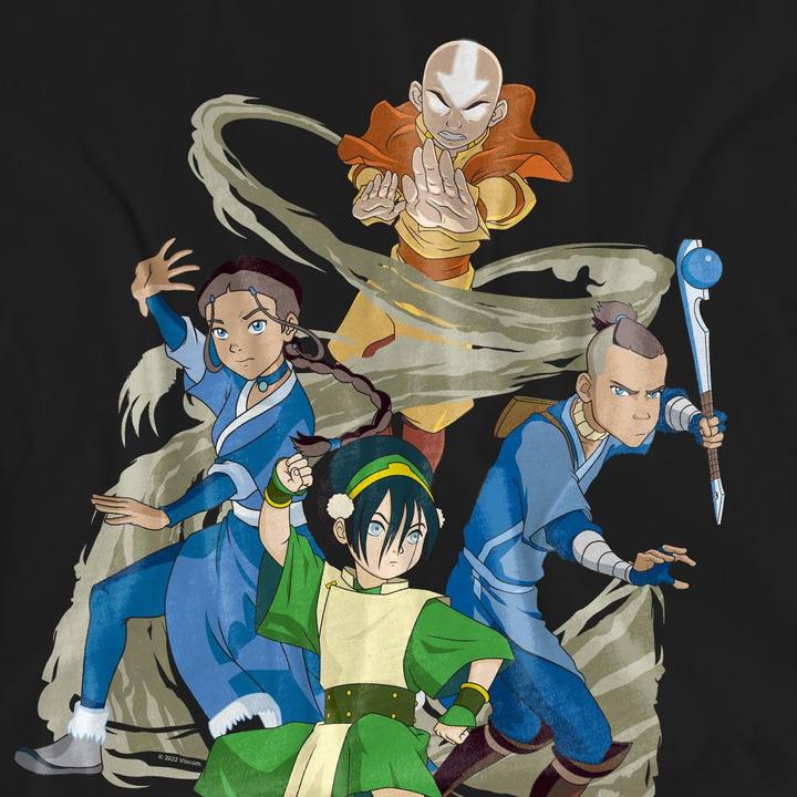 Produktbild Avatar: The Last Airbender Team Avatar Elements TShirt (M)