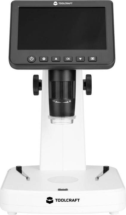 Produktbild Toolcraft TO-9076404 12.7 cm (5-Zoll) LCD-Digitalmikroskop mit Polaris