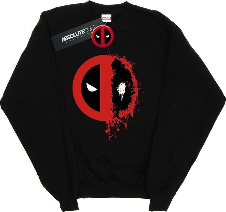 Image du produit - Sweat DEADPOOL SPLIT SPLAT LOGO - Femme (S)