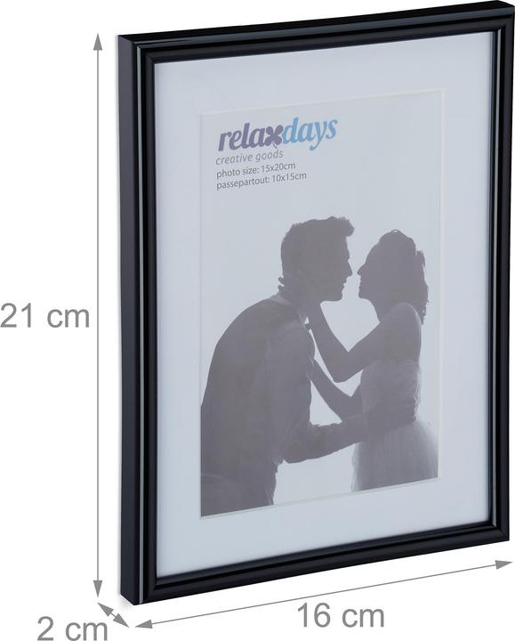 Productafbeelding Relaxdays 2x fotolijst (15 x 20 cm)