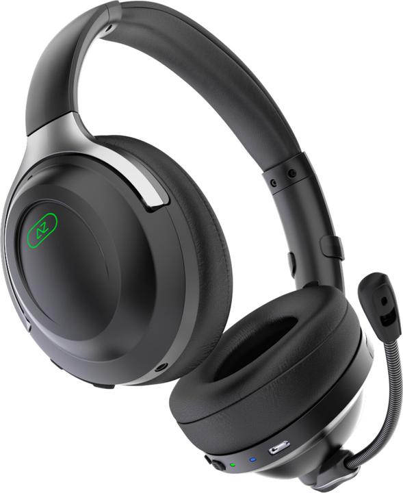 Actual product image AceZone A-Spire wireless gaming headset black (Wireless, Cable)