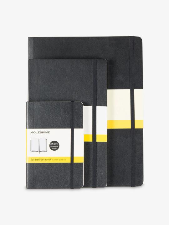 Produktbild Moleskine Classic Soft (A5, Kariert, Weicher Einband)