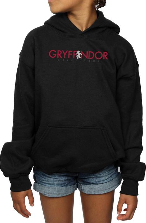 Produktbild Gryffindor Text Kapuzenpullover Mädchen (128)