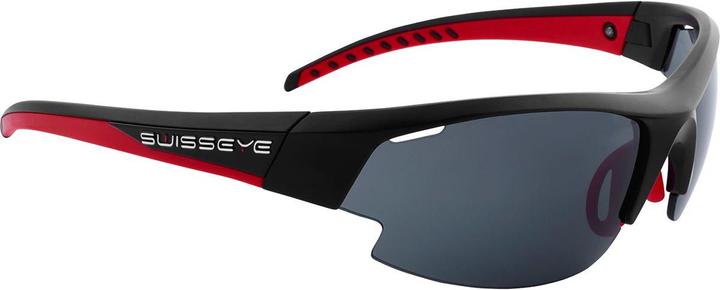 Actual product image Swiss Eye Gardosa Re+ cycling goggles (Black matt-red, Layer-enhanced polarised, Black mat red, Layer-enhanced polarised)
