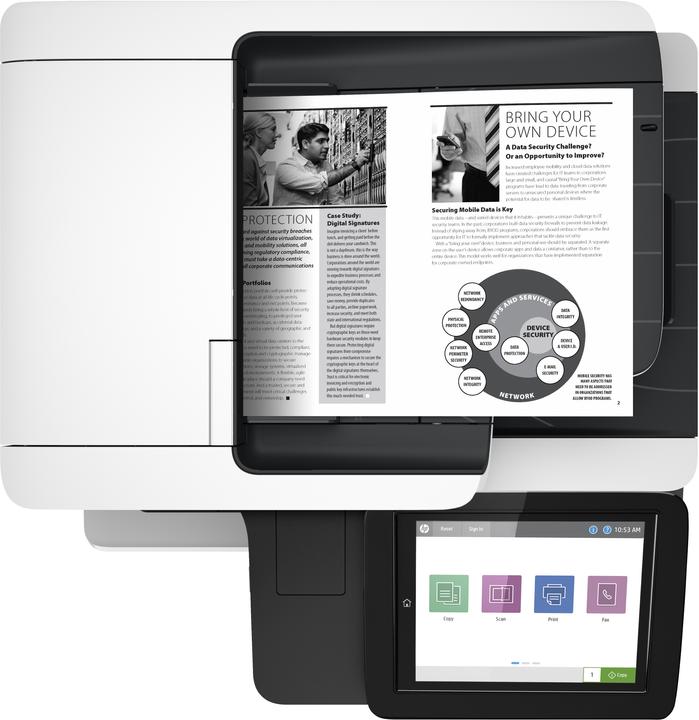 Produktbild HP LaserJet Enterprise M528dn (Laser, Schwarz-Weiss)