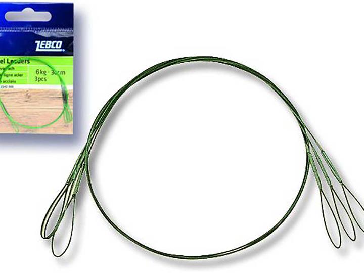 Zebco Stahlvorfach 30cm (12 kg)