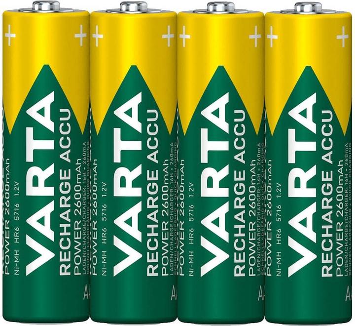 Produktbild Varta Recharge Accu Power (4 Stk., AA, 2600 mAh)