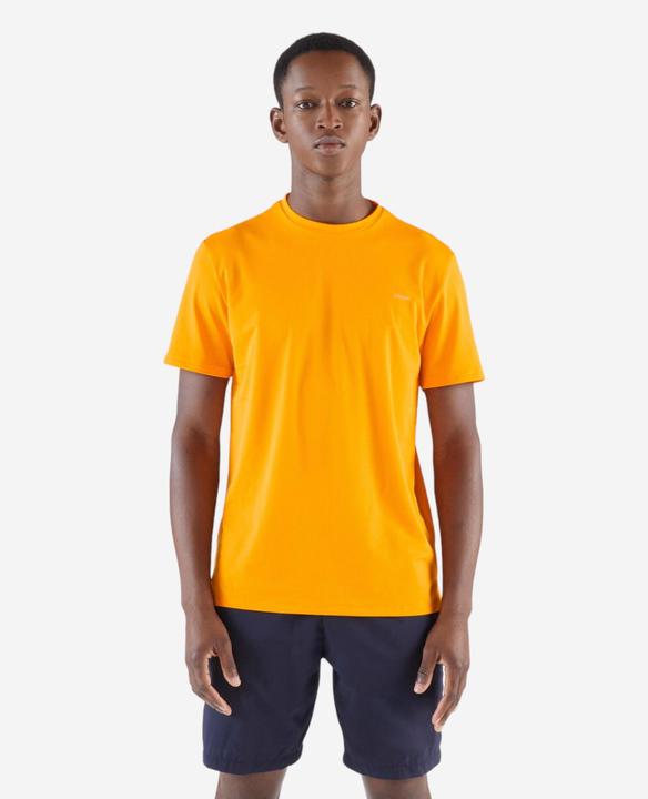 Kiprun Men's Breathable Running T-shirt-Dry 500-Orange (XL)