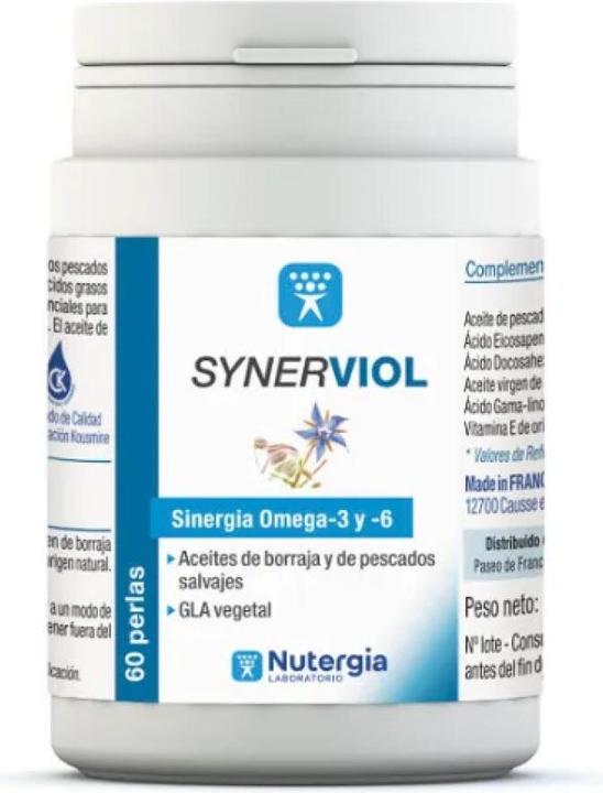 Produktbild Nutergia SYNERVIOL 180 Pearls NUTERGY Black/White Standard (Körperlotion)