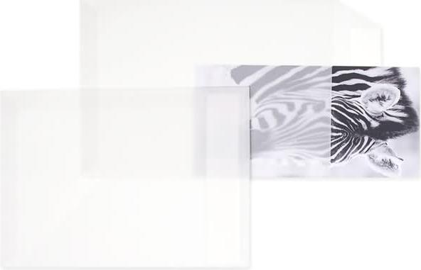 Actual product image Blanke Envelopes offset transparent C4 110g/sqm HK PU=250 pieces white (1 x)