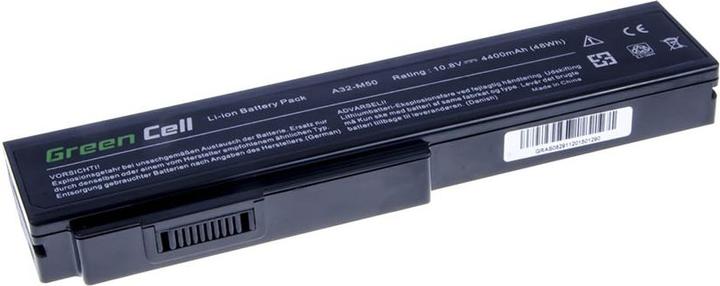 Image du produit GreenCell AS08 - Batterie - ASUS - G50 G51 G60 M50 M50V N53 N53SV N61 N61VG N61JV (6 cellules, 4400 mAh)