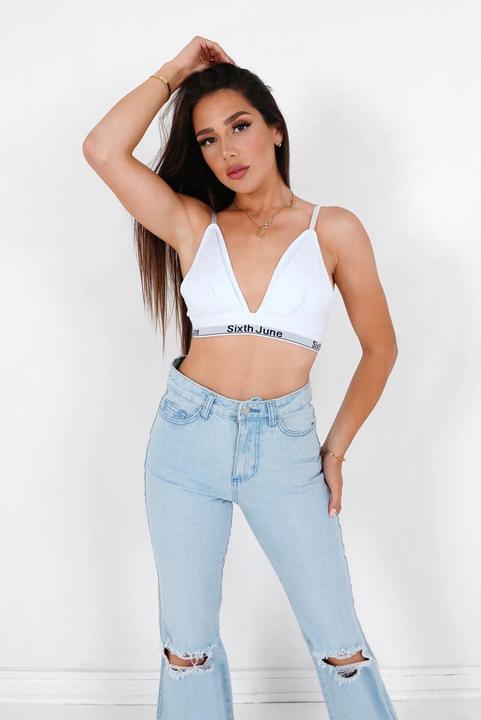 Immagine prodotto Sixth June Brassière con spalline logo donna (M)