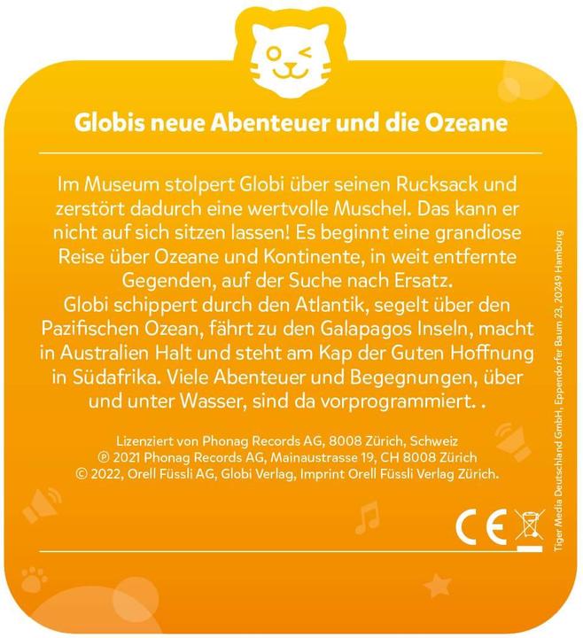 Image du produit Tigermedia tigercard - Globi et les océans