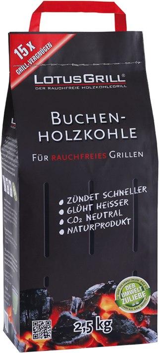 Produktbild LotusGrill Buchenholzkohle (2.50 kg)