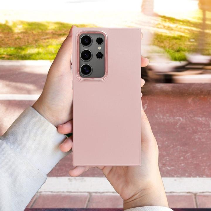 Actual product image OEM Back panel cover FRAME Case for SAMSUNG A13 4G powder pink (Samsung Galaxy A13)
