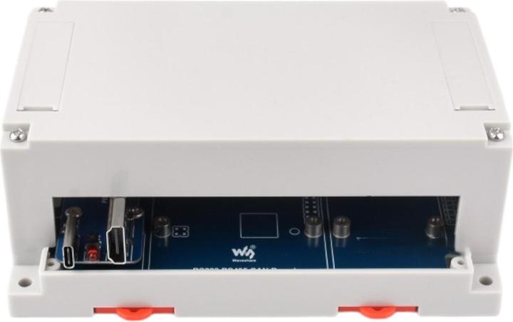 Actual product image WaveShare RS232 / RS485 / CAN board and housing for Raspberry Pi 5 / 4B