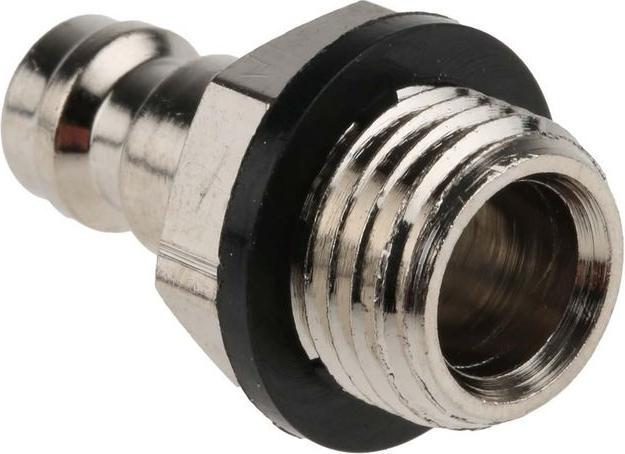Produktbild Rs Pro Pneumatische Schnellsteckkupplung Messing, G1/4 Stecker, Mit Gewinde Camozzi, Legris, Rectus (Rohrkupplung)
