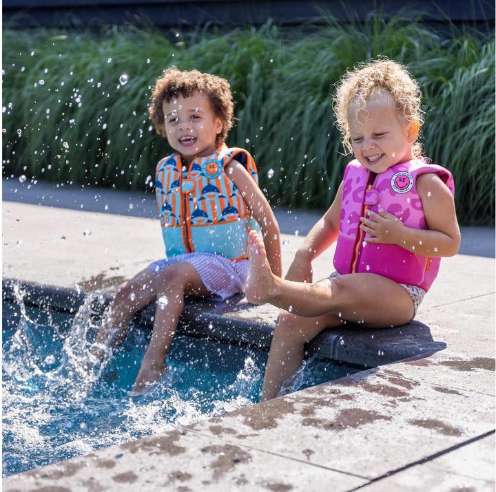 Image du produit Swim Essentials Gilet de sauvetage 4-6 ans Leopard Pink (Taille unique, 18-30 kg)