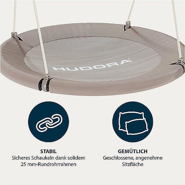 Productafbeelding Hudora Nest Swing Lounge 110 cm, Zand