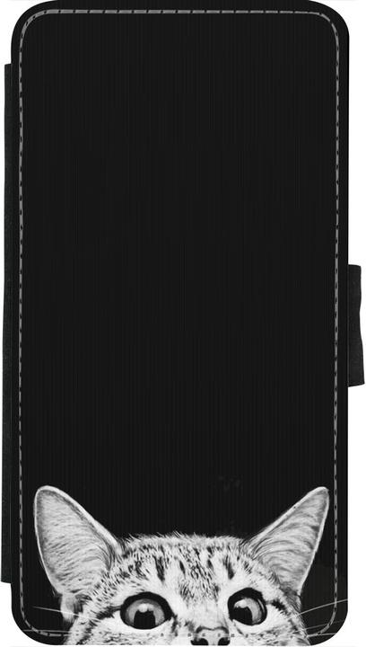 Actual product image PhoneLook Wallet Black Cat Looking Up Black (Apple iPhone X, Apple iPhone XS)