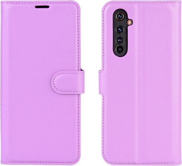 Actual product image MU Classic Litchi Leather Bookcover Series (Realme X50 Pro 5G)