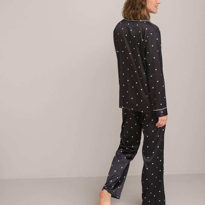 Image du produit La Redoute Collections Pyjama en satin (40)