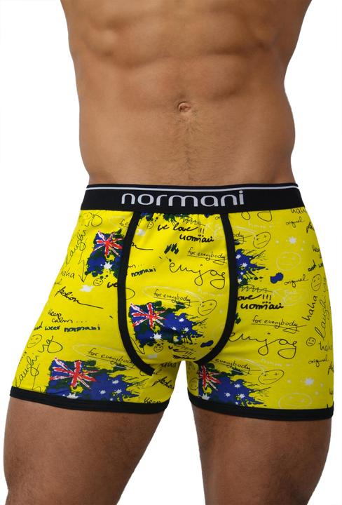 Produktbild Normani 6 Stück Retro Boxershorts aus Baumwolle (L, 6er Pack)