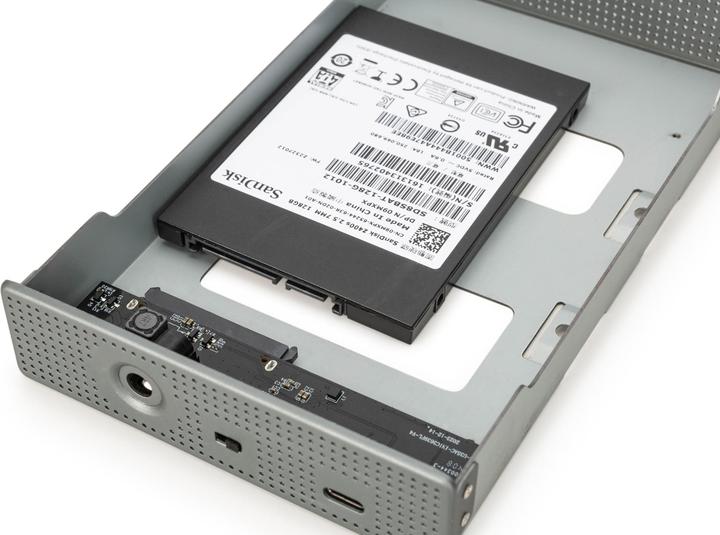 Produktbild Digitus USB 3.0 Festplattengehäuse, 3,5", SATA, 16TB, Aluminium (3.5")