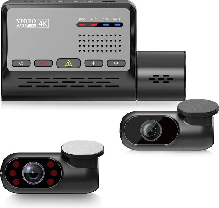 Immagine prodotto Viofo A139 Pro (Ricevitore GPS, Visione notturna, WiFi, Microfono incorporato, 4K)