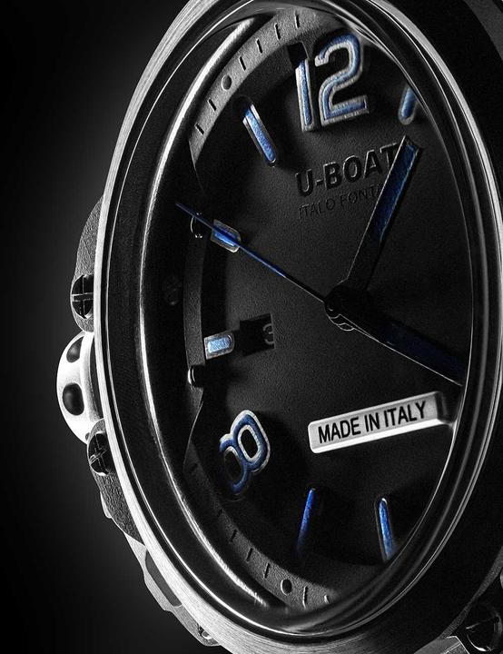 Image du produit U-Boat 8808 Capsule PVD BK BL 45mm (Swiss Made, 45 mm)