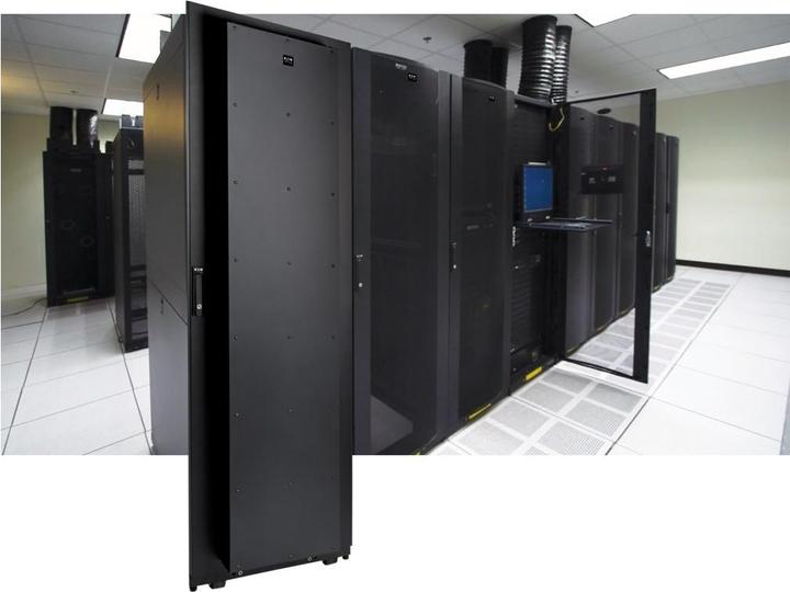 Actual product image Eaton SmartRack 42U Standard-Depth Quiet Server Rack Enclosure Cabinet with Sound Suppress (42 RU, 19 inch rack)