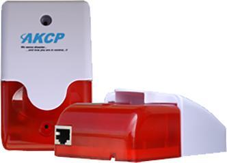 Actual product image AKCP STR15 - Siren & strobe light