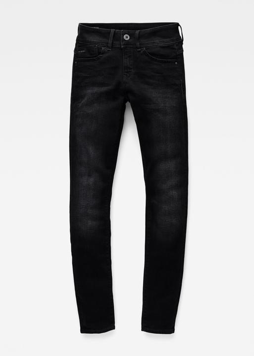 Actual product image G-Star Lynn Mid Skinny Elto Nero Superstretch dusty grey (W33/L32)