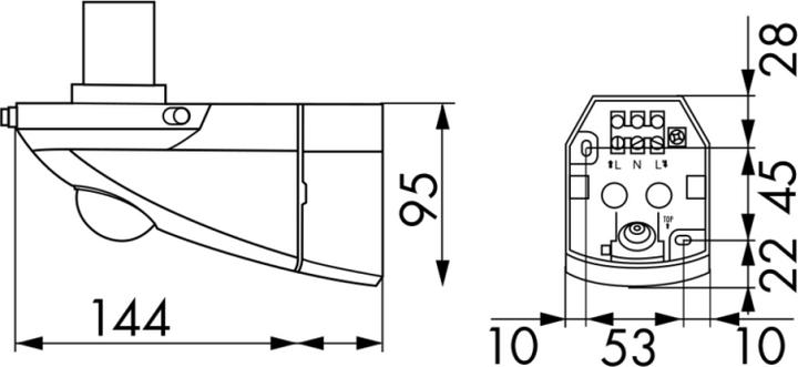 Actual product image BEG 91301 Lower part automatic lights
